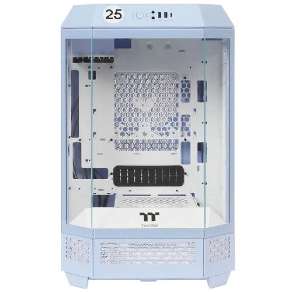 Корпус Thermaltake The Tower 300 Hydrangea Blue CA-1Y4-00SFWN-00 Mini-Tower