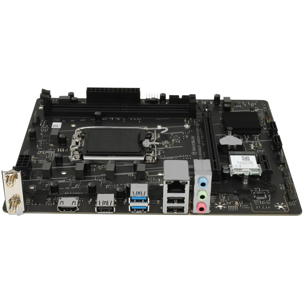 Материнская плата Maxsun  MS-Challenger H610M-H V1 WIFI Micro-ATX, LGA 1700
