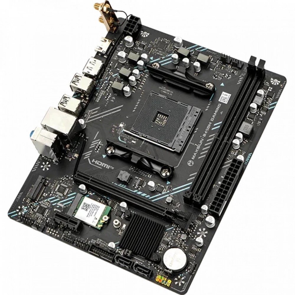 Материнская плата Gigabyte MS-B450M GAMING WIFI Micro-ATX, AMD AM4
