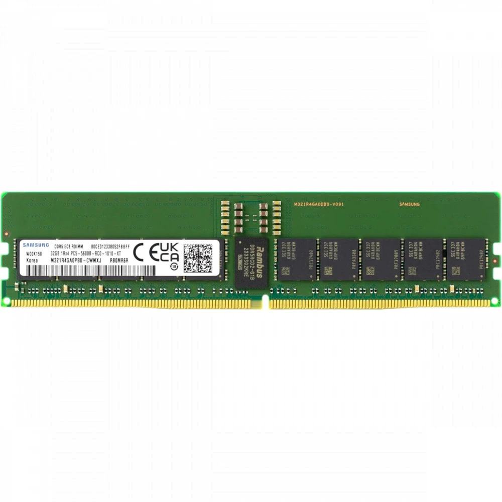 ОЗУ Samsung ECC Reg M321R4GA0PB0-CWM M321R4GA0PB0-CWM_pull DIMM, DDR5, 32 Гб, 5600 МГц