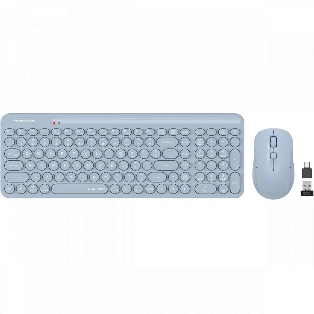 Клавиатура + мышь A4Tech Fstyler FG3300 Air Blue