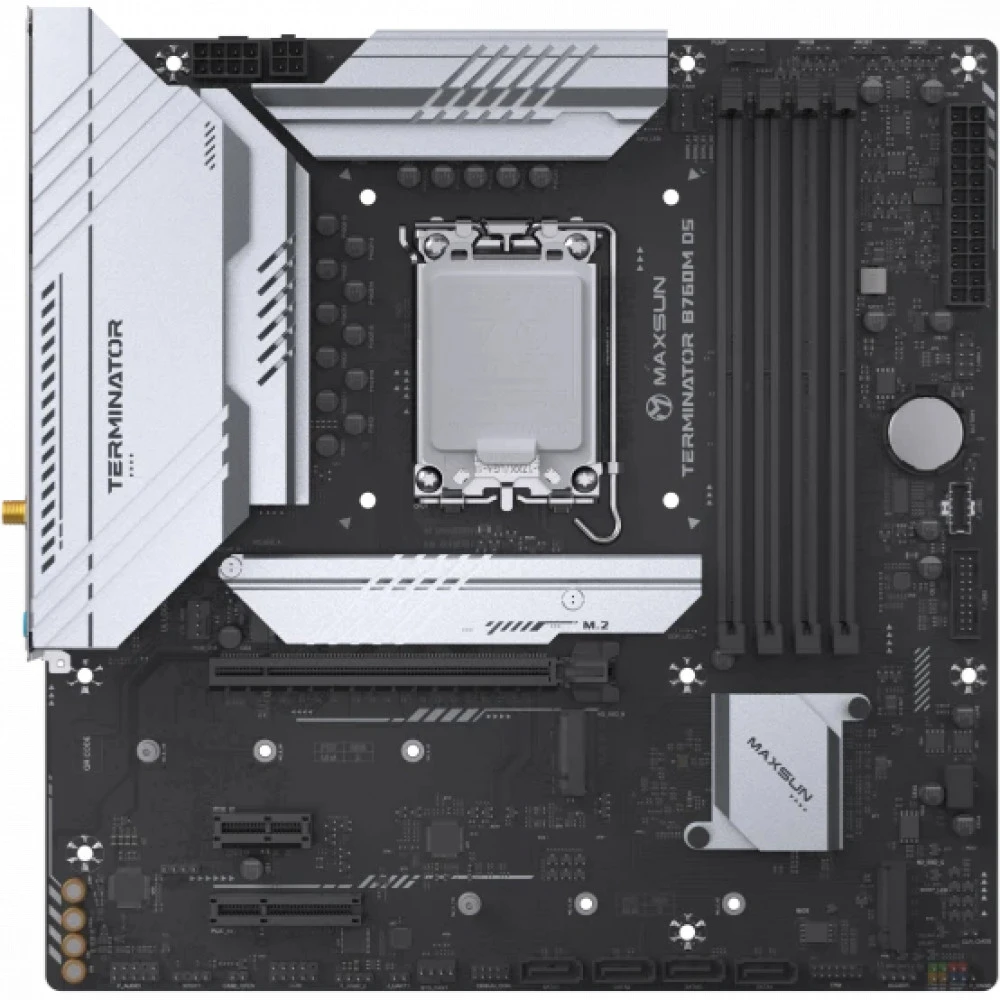 Материнская плата Maxsun  Terminator B760M D5 WiFi  V2 MS-Terminator B760M D5 WiFi  V2 Micro-ATX, LGA 1700