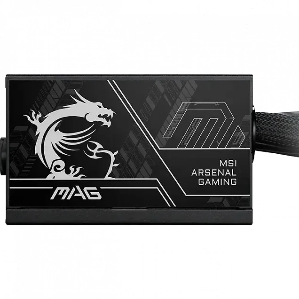 Блок питания MSI MAG A750BN PCIE5 II 7ZPSX 750 Вт, 80+ Bronze