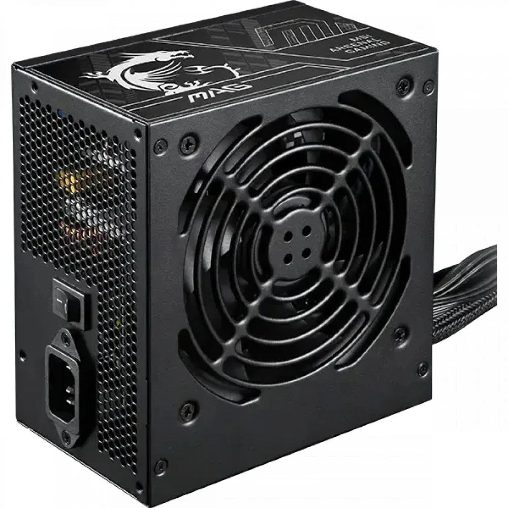 Блок питания MSI MAG A750BN PCIE5 II 7ZPSX 750 Вт, 80+ Bronze