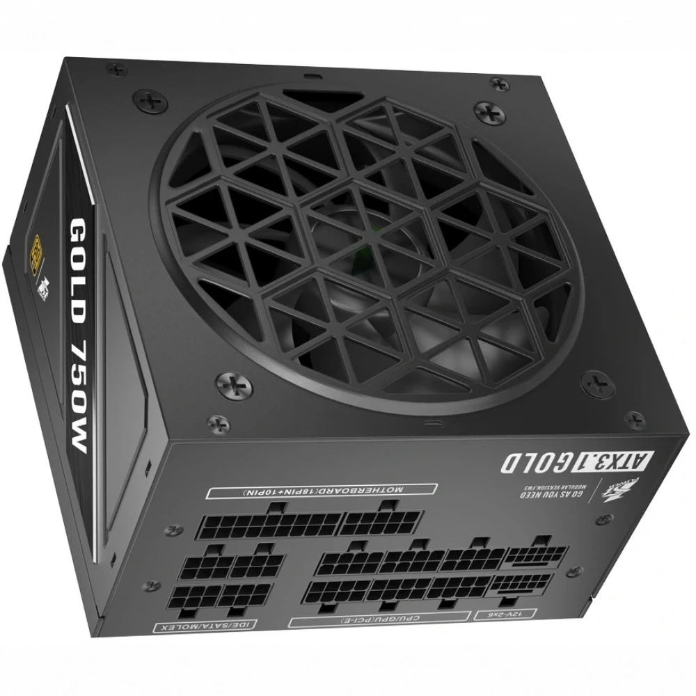 Блок питания 1STPLAYER NGDP Gold 750W HA-750BA4 750 Вт, 80+ Gold