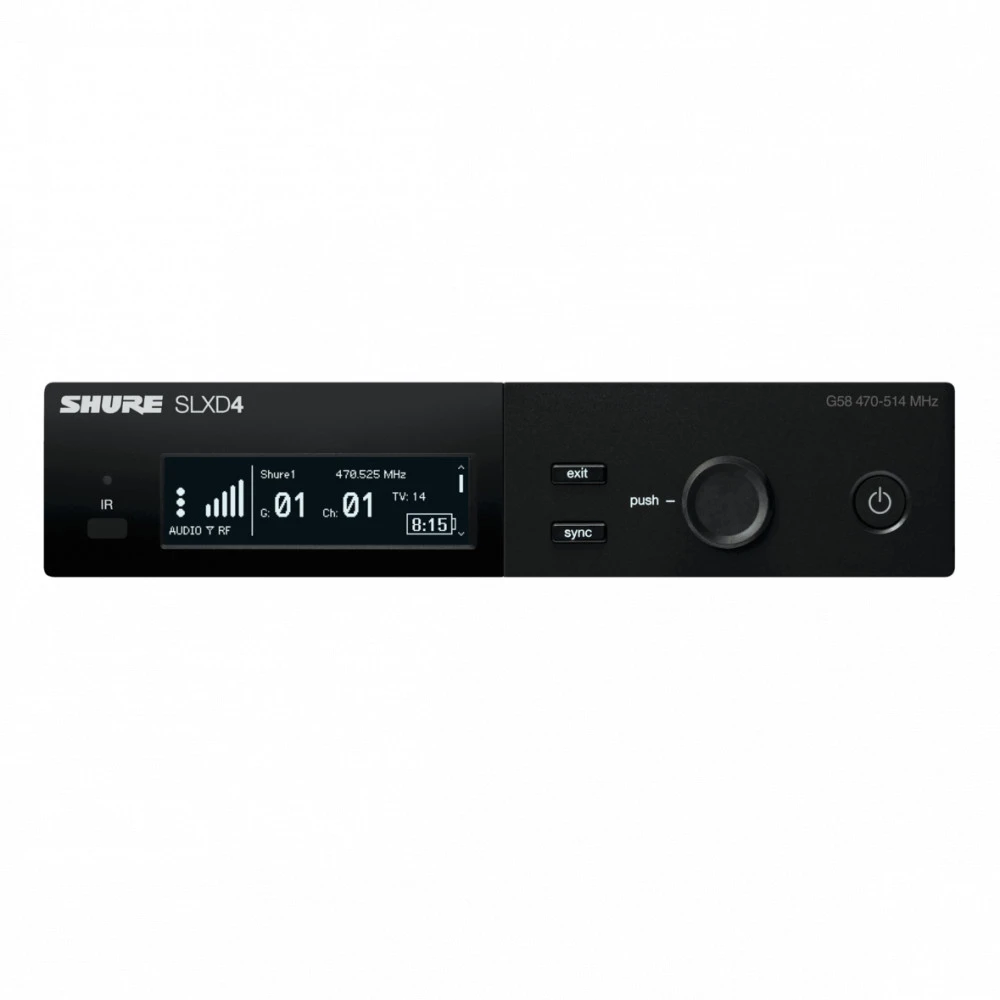 Микрофон SHURE SLXD4 SLXD4E=-H56