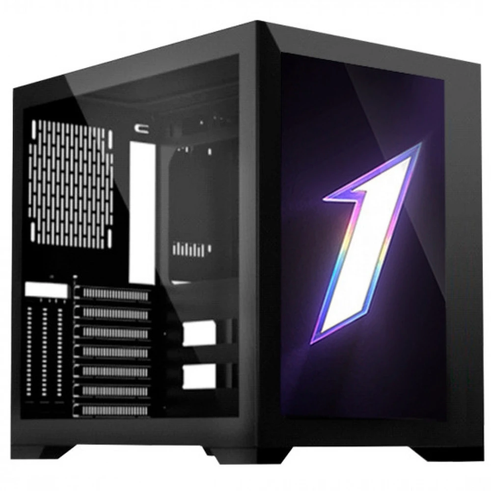 Корпус 1STPLAYER SP7-EV-BK Mid-Tower