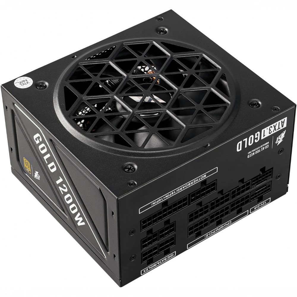 Блок питания 1STPLAYER NGDP GOLD HA-1200BA4 1200 Вт, 80+ Gold