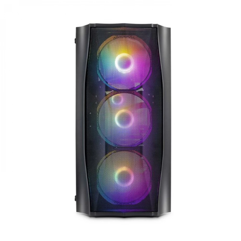 Корпус 1STPLAYER FIREBASE X3-M-BK X3-M-BK-4F2C3 Mini-Tower