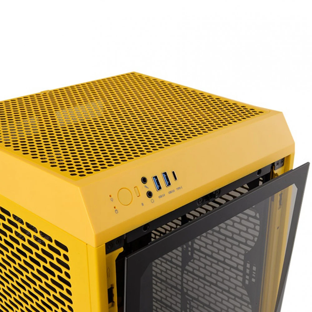 Корпус Thermaltake The Tower 200 Bumblebee CA-1X9-00S4WN-00 Mini-Tower