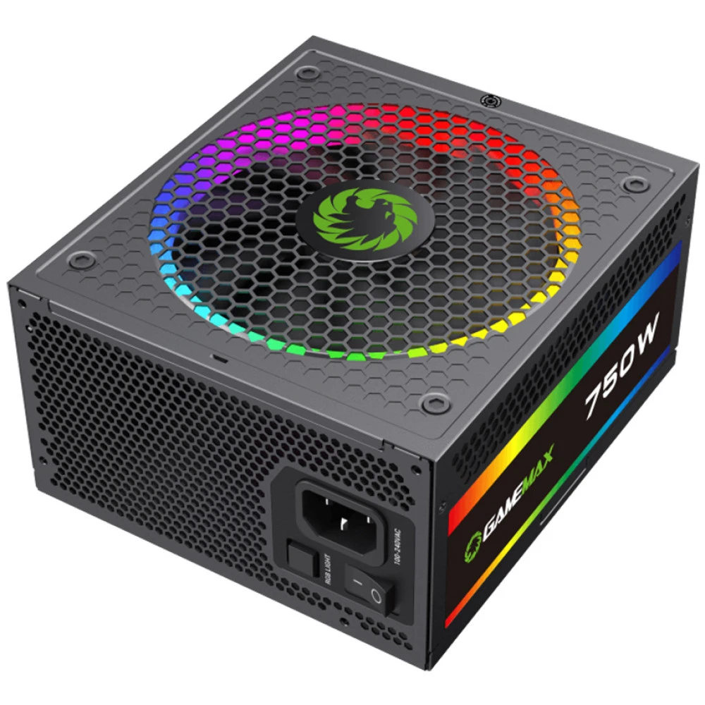 Блок питания GameMax RGB750 PRO Gold 214007500004 750 Вт, 80+ Gold