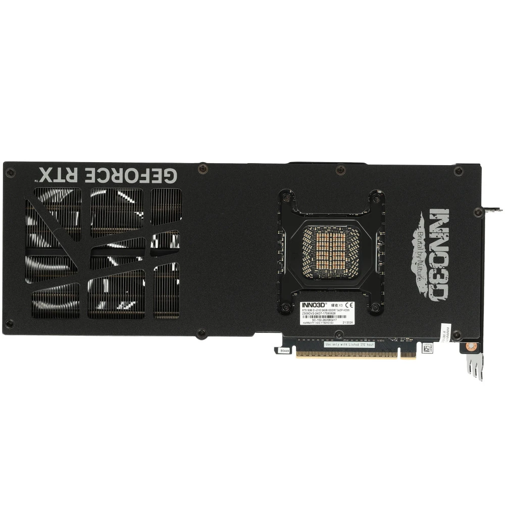 Видеокарта Inno3D GeForce RTX 5090D v2 Midnight X3 Z509DV2-24D7-17593928 24 ГБ