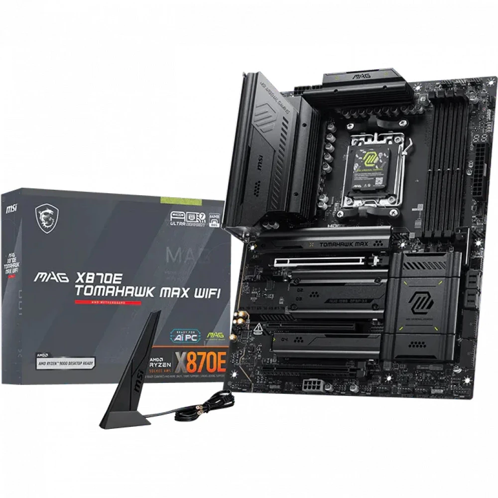 Материнская плата MSI MAG X870E TOMAHAWK MAX WIFI ATX, AMD AM5