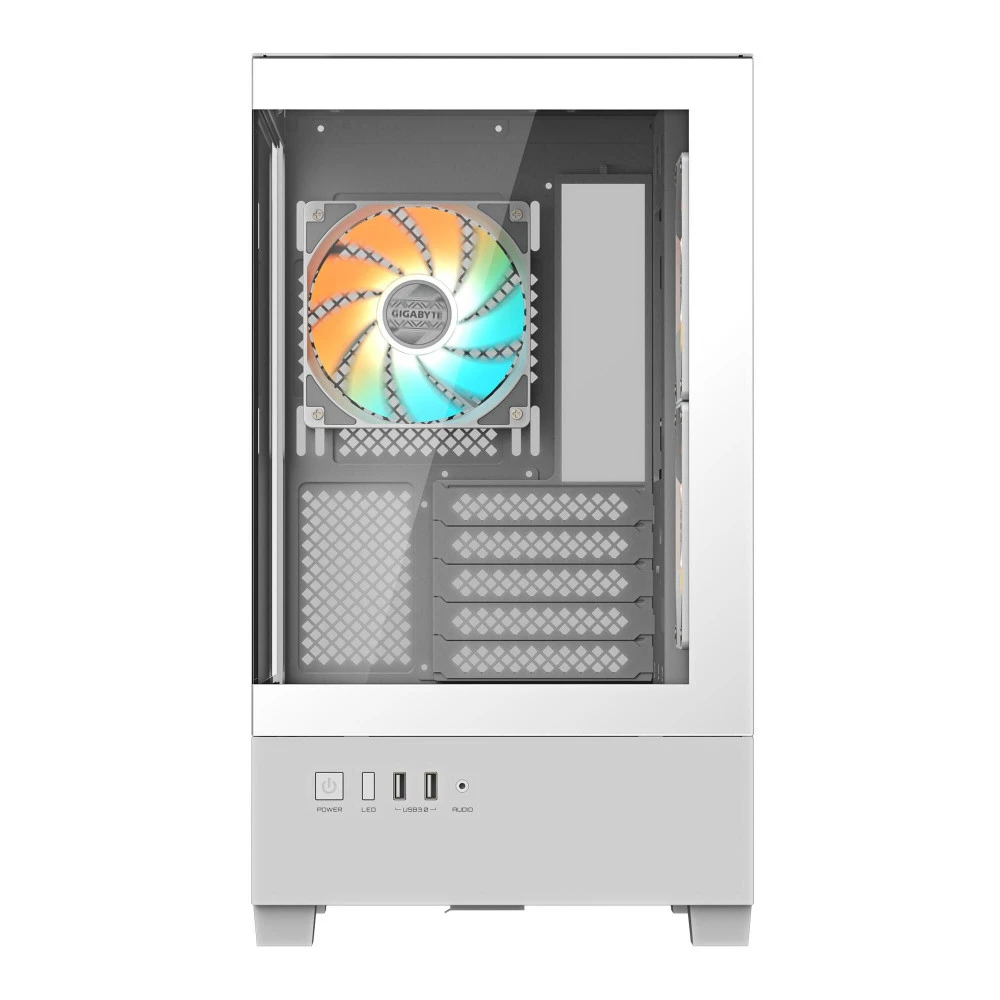 Корпус Gigabyte C201 Panoramic Ice C201PI M-ATX CASE Mid-Tower
