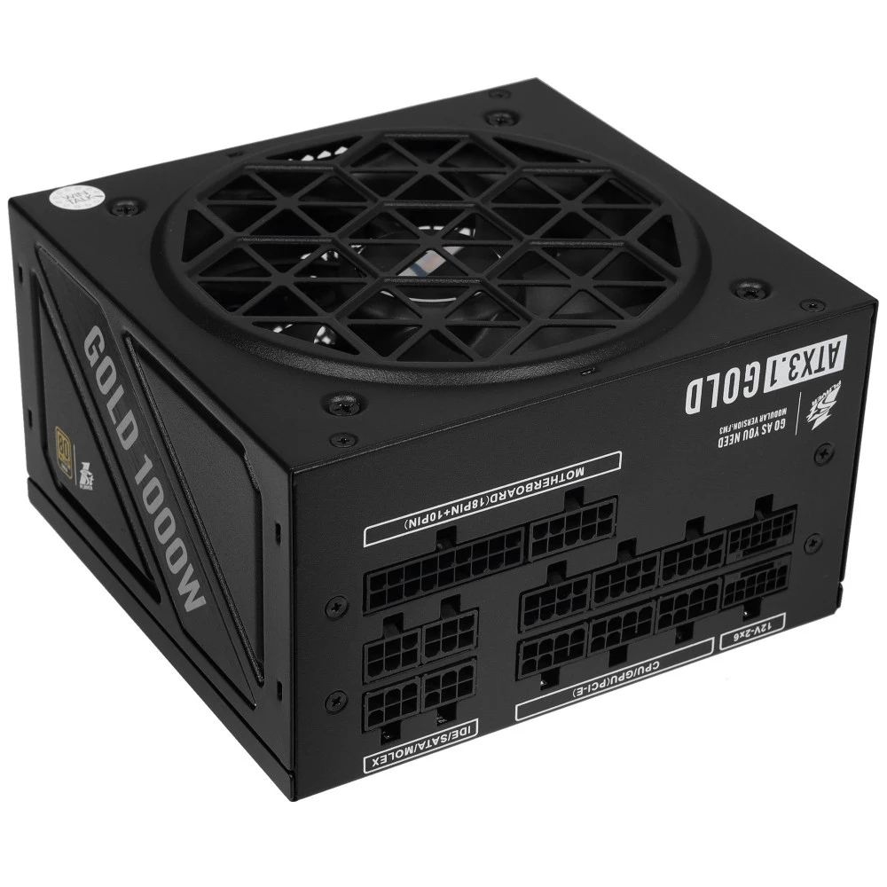 Блок питания 1STPLAYER NGDP Gold 1000W HA-1000BA4 1000 Вт, 80+ Gold