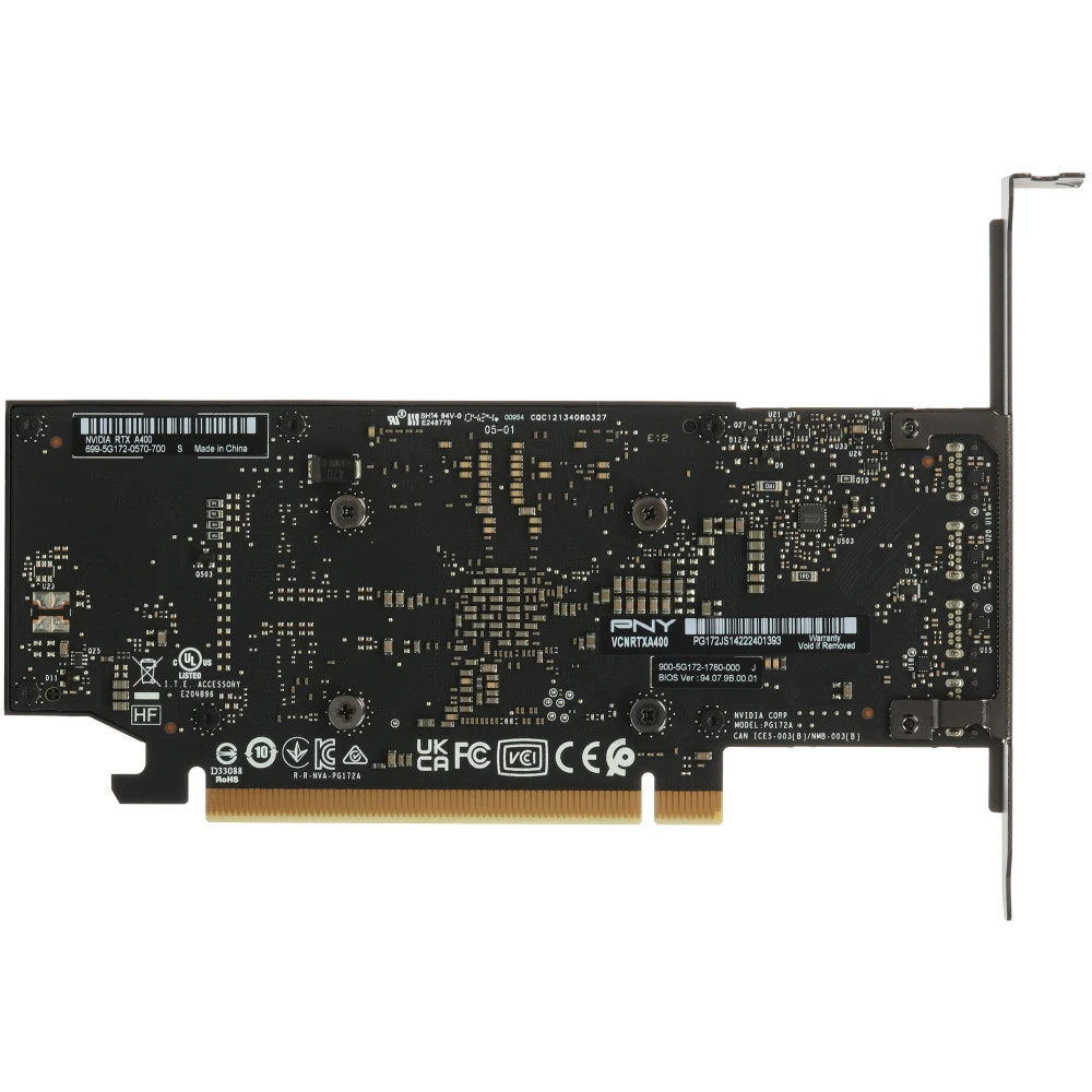 Видеокарта PNY RTX A400 VCNRTXA400-SB 4 ГБ