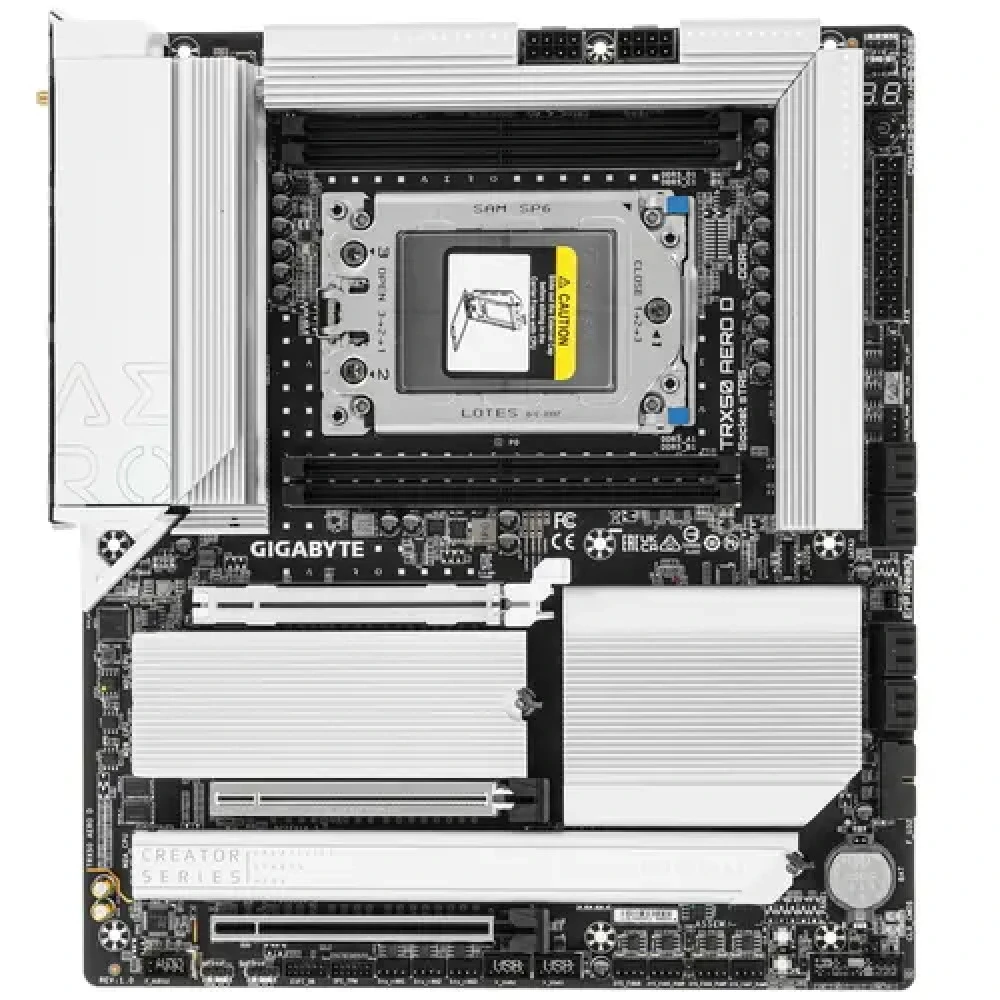 Материнская плата Gigabyte TRX50 AERO D E-ATX, AMD sTRX5
