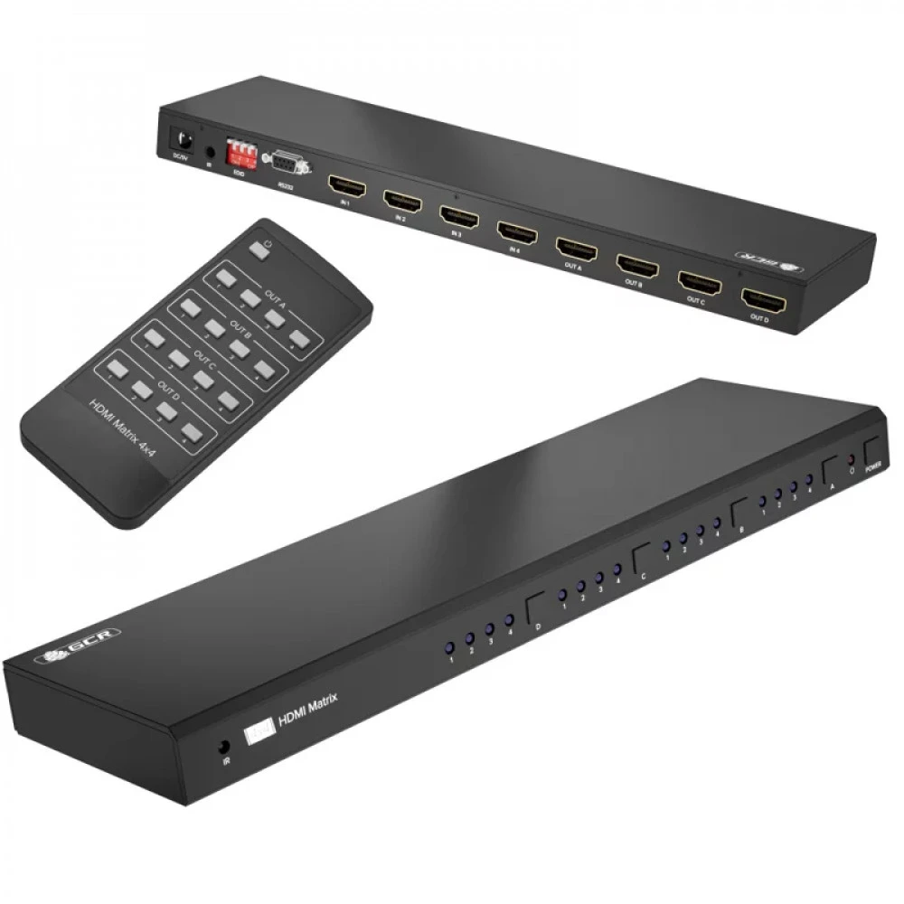 Аксессуар для ПК и Ноутбука Greenconnect Матричный переключатель HDMI GCR-54673 Адаптер