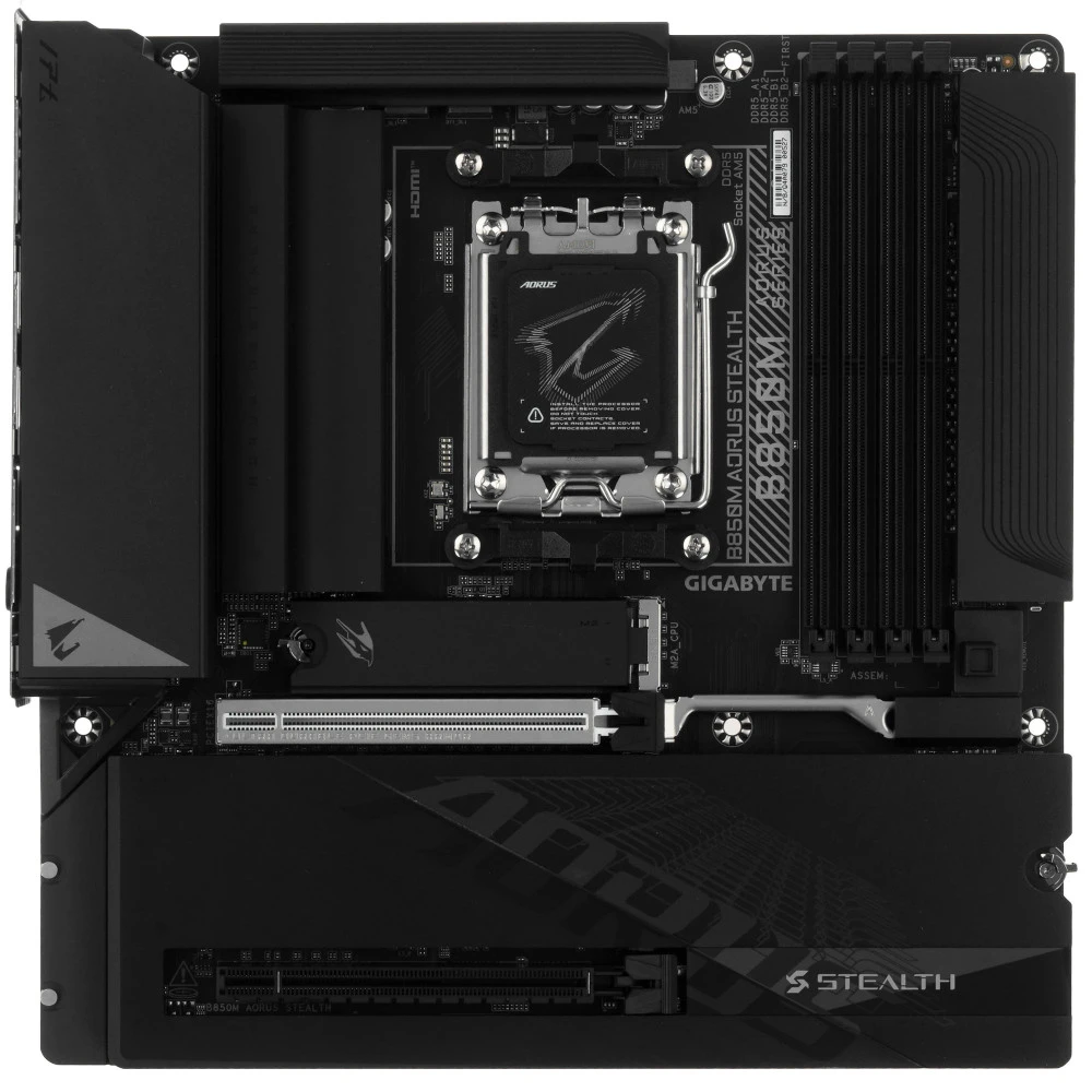 Материнская плата AORUS B850M AORUS STEALTH Micro-ATX, AMD AM5