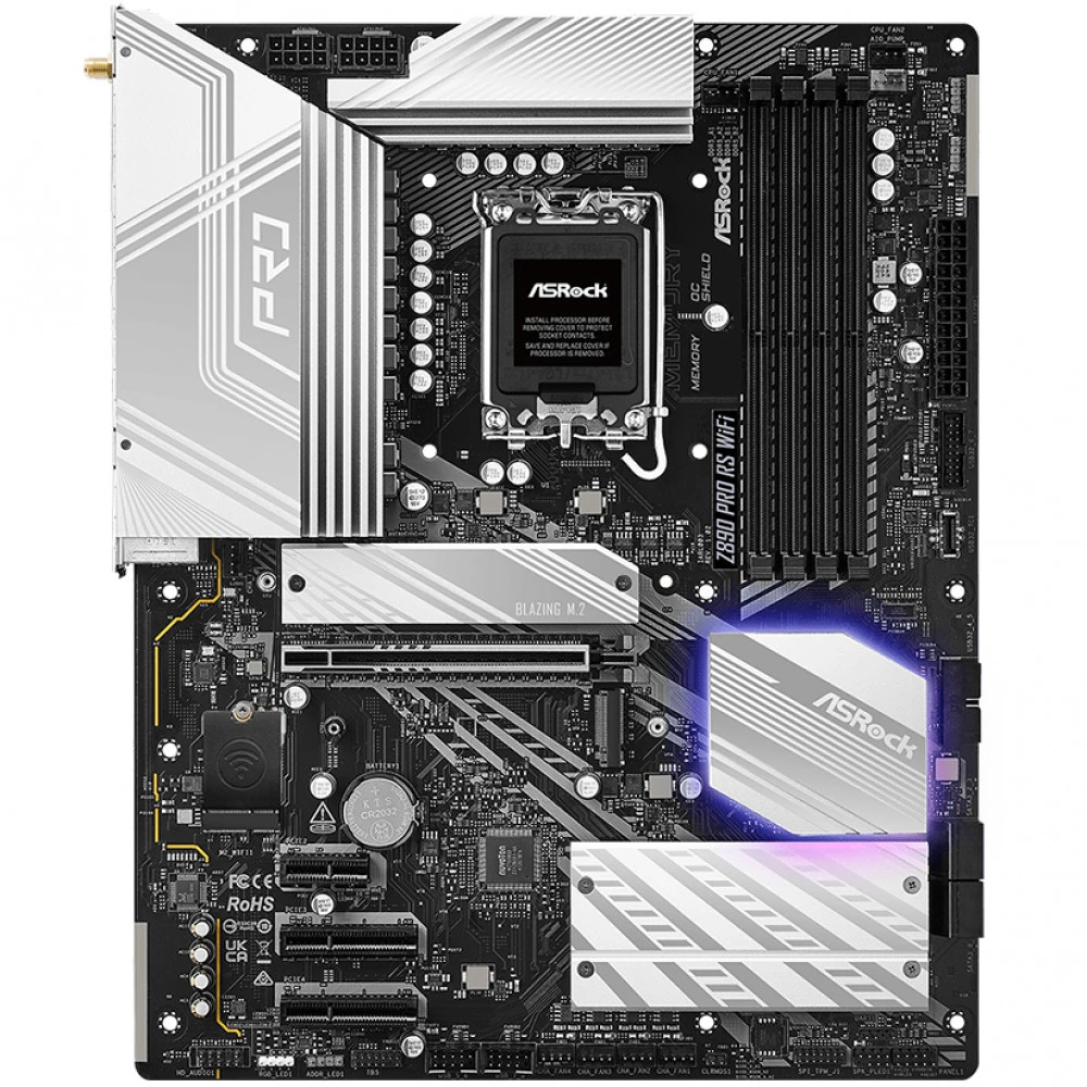 Материнская плата ASRock Z890 PRO RS WIFI Z890_PRO_RS_WIFI ATX, LGA 1851