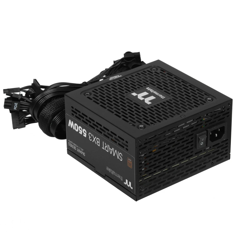 Блок питания Thermaltake Smart BX3 Bronze 550W PS-SPD-0550NNFABE-3 550 Вт, 80+ Bronze