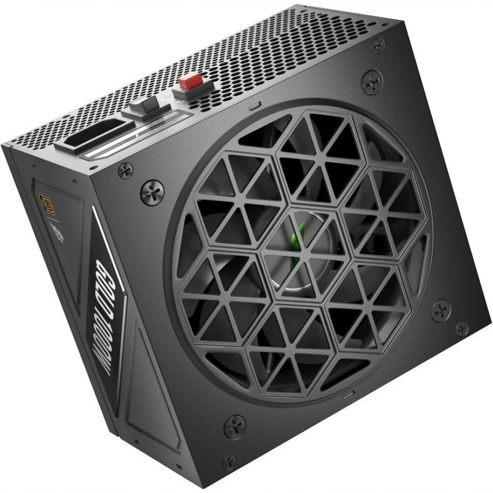 Блок питания 1STPLAYER HA-1000BA4 BLACK 1000 Вт, 80+ Gold