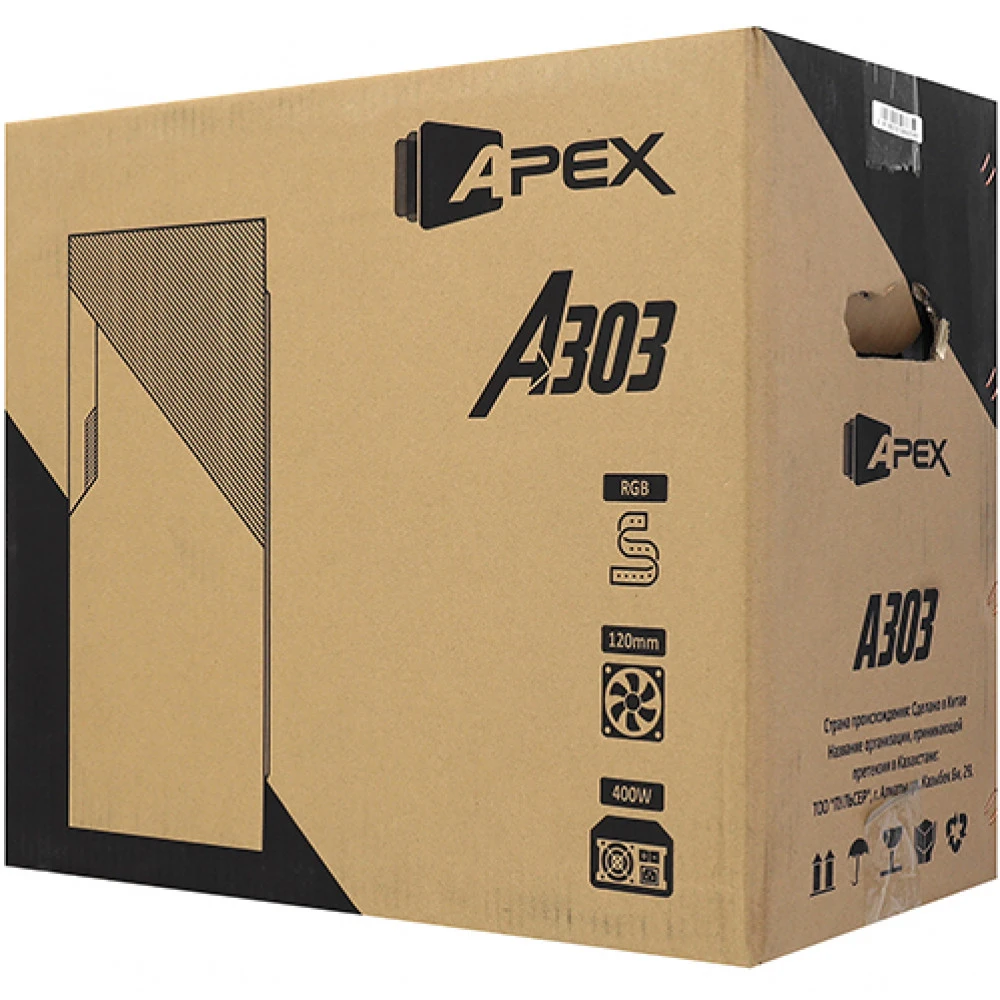 Корпус APEX A303 A303/400W Mid-Tower