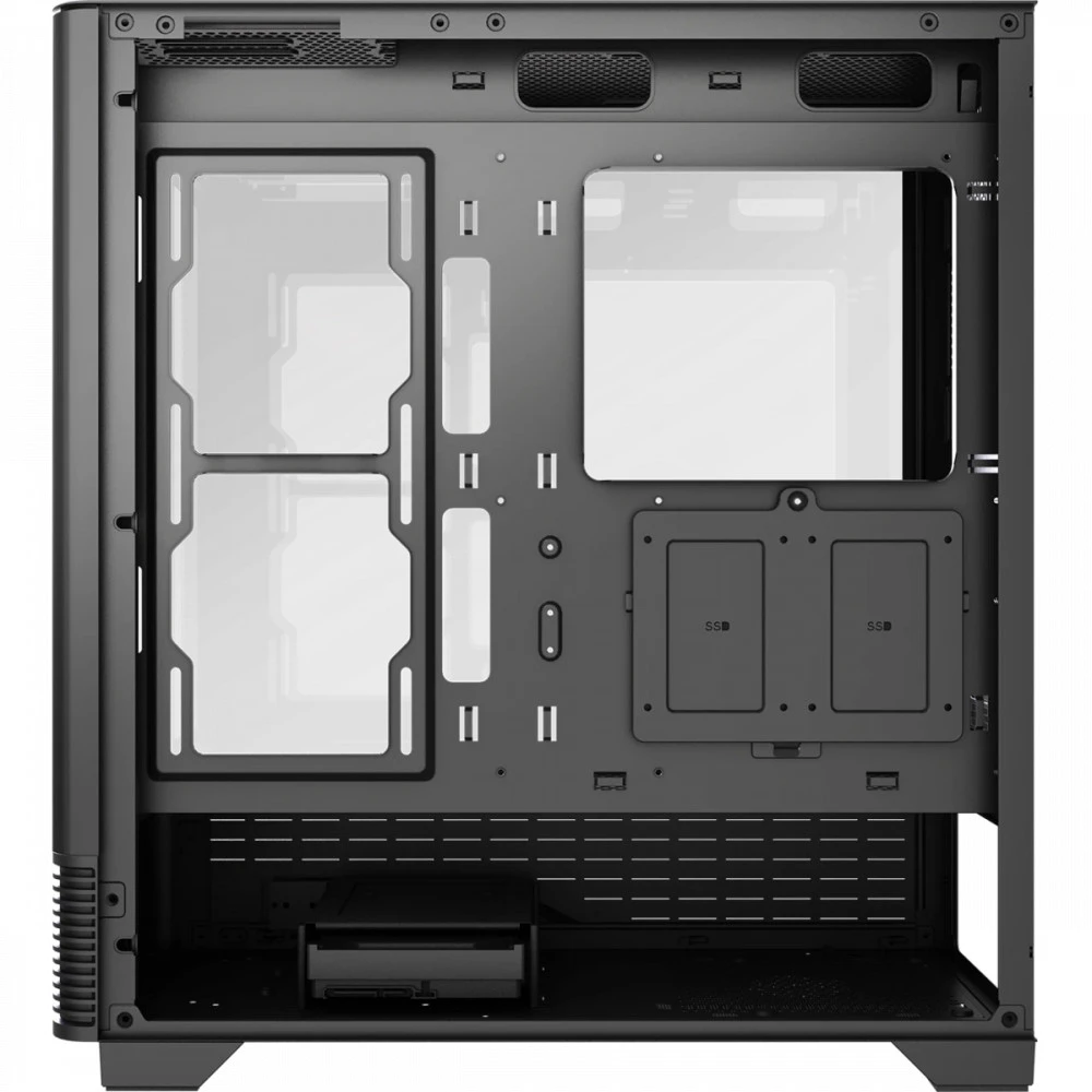 Корпус HSPD F560-TGBK Black Mid-Tower