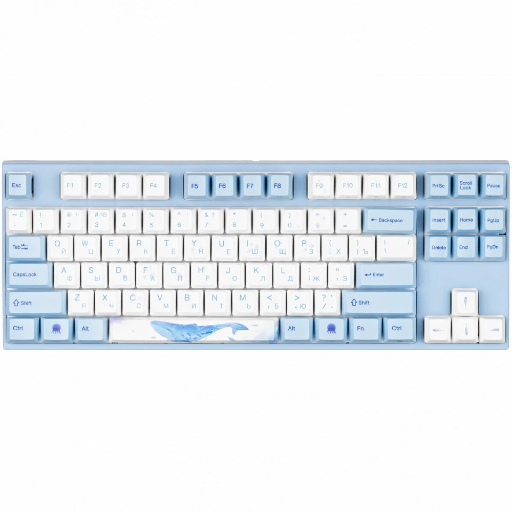 Клавиатура Varmilo VEM87 Sea Melody EC V2 Sakura A33A038A9A3A17A033 Проводная, USB
