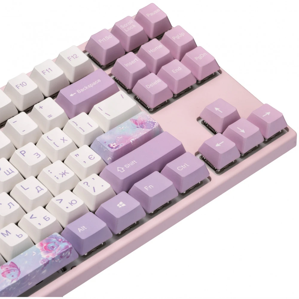 Клавиатура Varmilo VEM87 Dreams On Board 87Key EC V2 Rose A33A030B0A3A17A028 Проводная, USB
