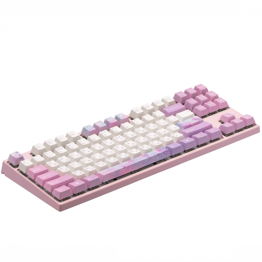 Клавиатура Varmilo VEM87 Dreams On Board 87Key EC V2 Rose A33A030B0A3A17A028 Проводная, USB
