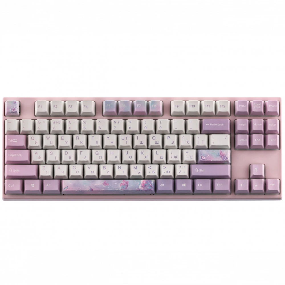 Клавиатура Varmilo VEM87 Dreams On Board 87Key EC V2 Rose A33A030B0A3A17A028 Проводная, USB