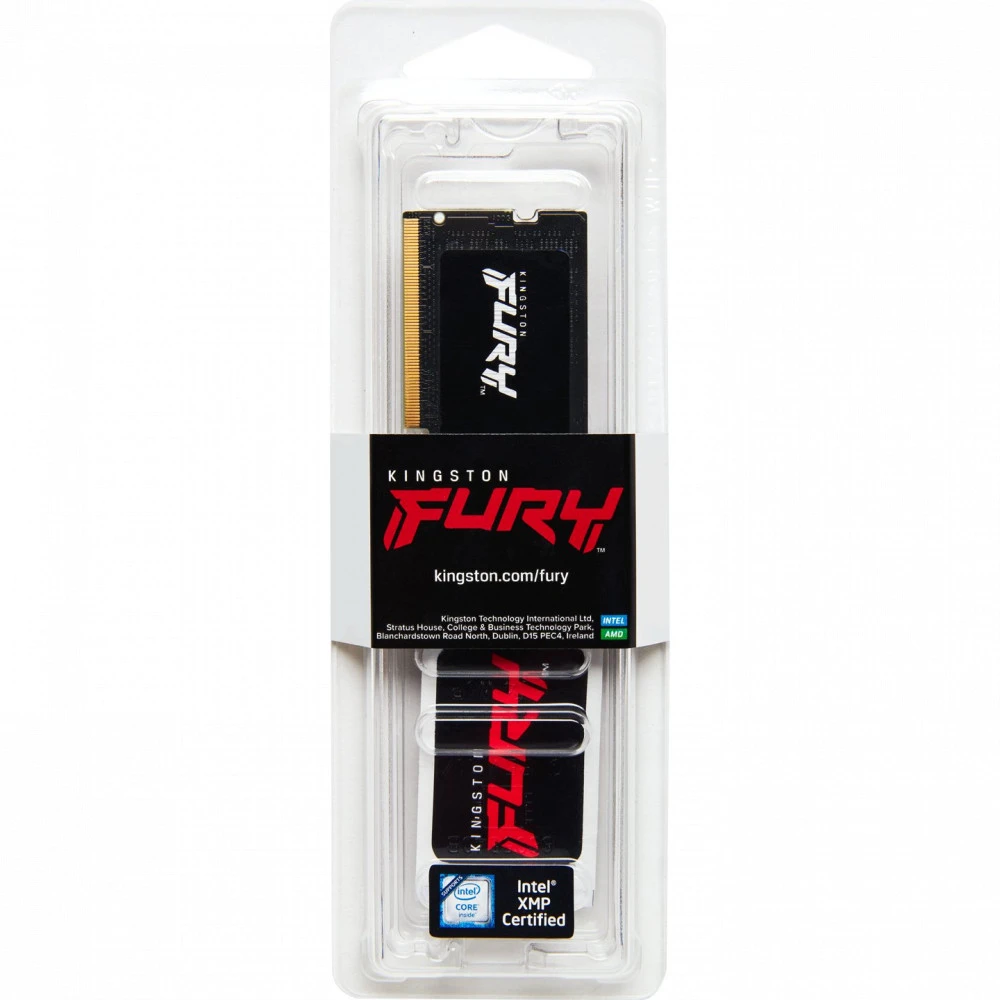 ОЗУ Kingston Fury Impact KF564S38IB-16 SO-DIMM, DDR5, 16 Гб, 6400 МГц