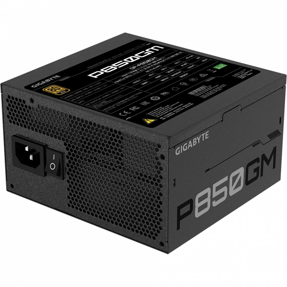 Блок питания Gigabyte GP-P850GM 28200-P850G-2EUR 850 Вт, 80+ Gold