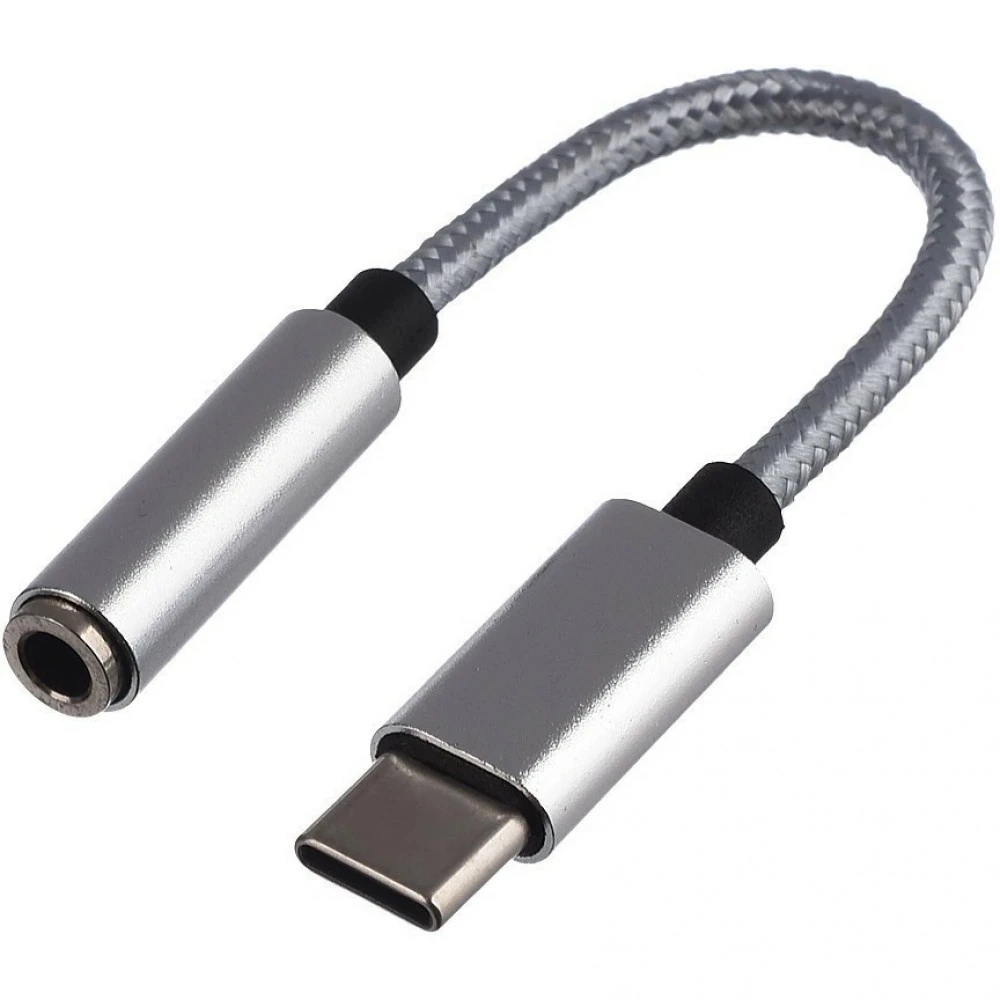 Кабель интерфейсный GoPower 00-00027481 MINI JACK 3.5 (input) - USB Type C