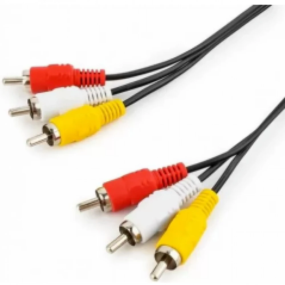 Кабель интерфейсный GoPower 00027486 00-00027486 3 RCA - 3 RCA