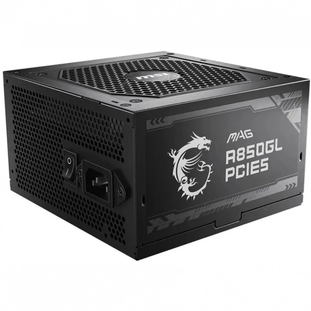 Блок питания MSI MAG A850GL PCIE5, 850W 306-7ZP8A11-CE0 850 Вт, 80+ Gold