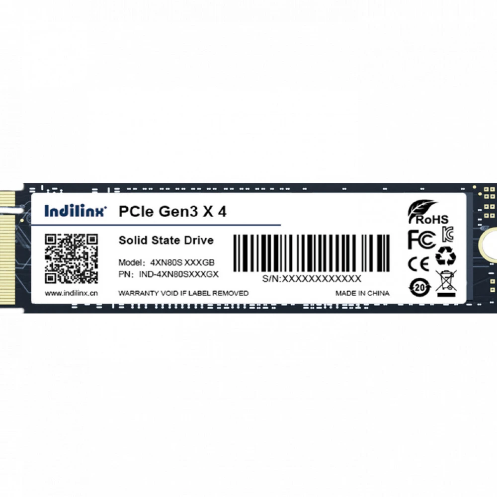 Жесткий диск Indilinx IND-4XN80S001TX SSD (твердотельные), 1 ТБ, M.2, PCIe