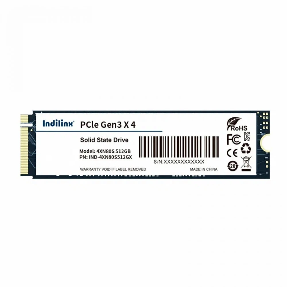 Жесткий диск Indilinx 4XN80S512GX IND-4XN80S512GX SSD (твердотельные), 512 ГБ, M.2, PCIe