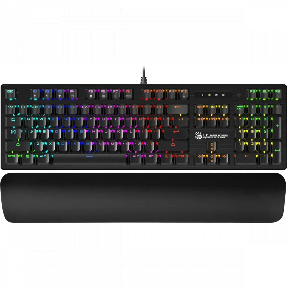 Клавиатура A4Tech B825R B825R (RED SWITCHES) Проводная, USB