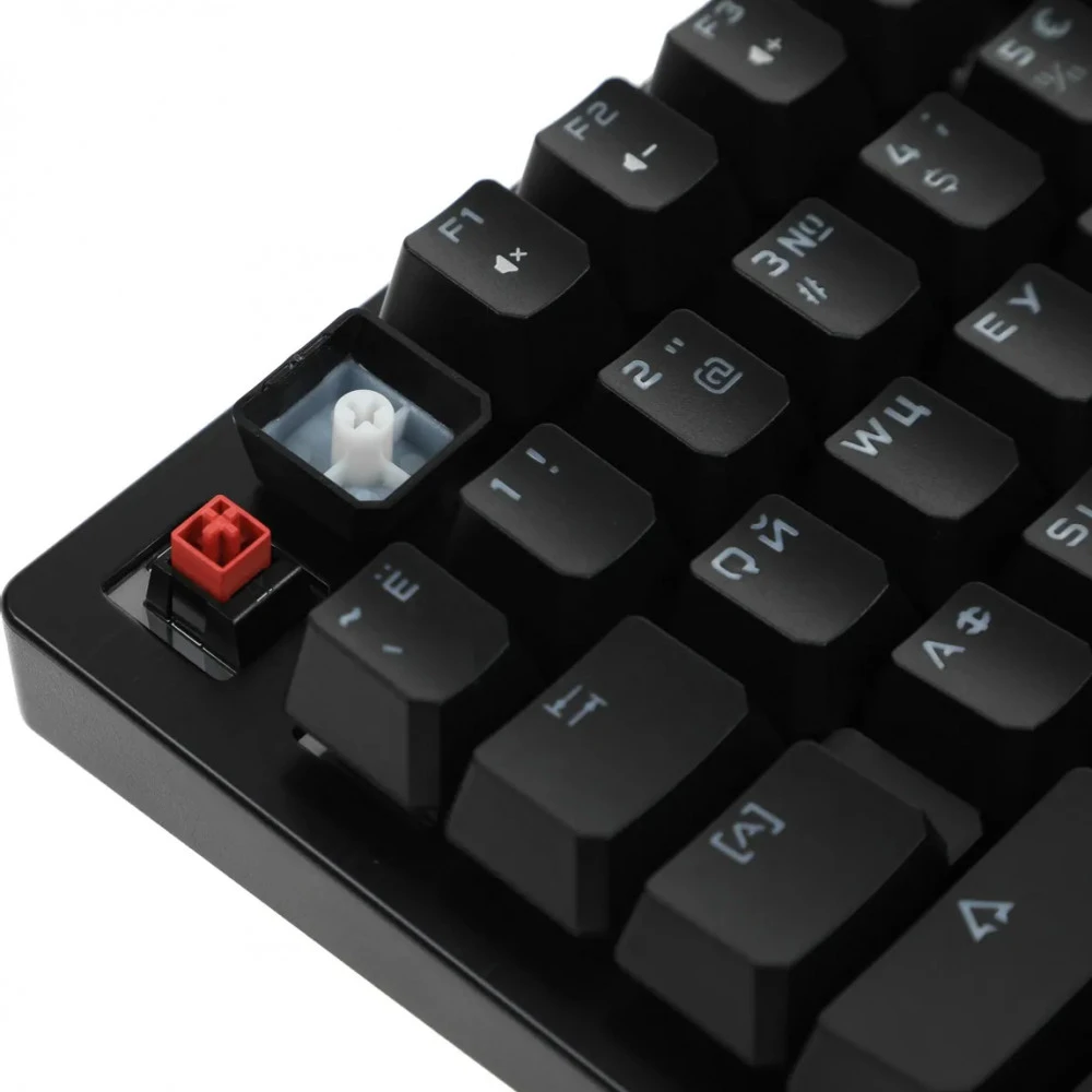 Клавиатура A4Tech B825R B825R (RED SWITCHES) Проводная, USB