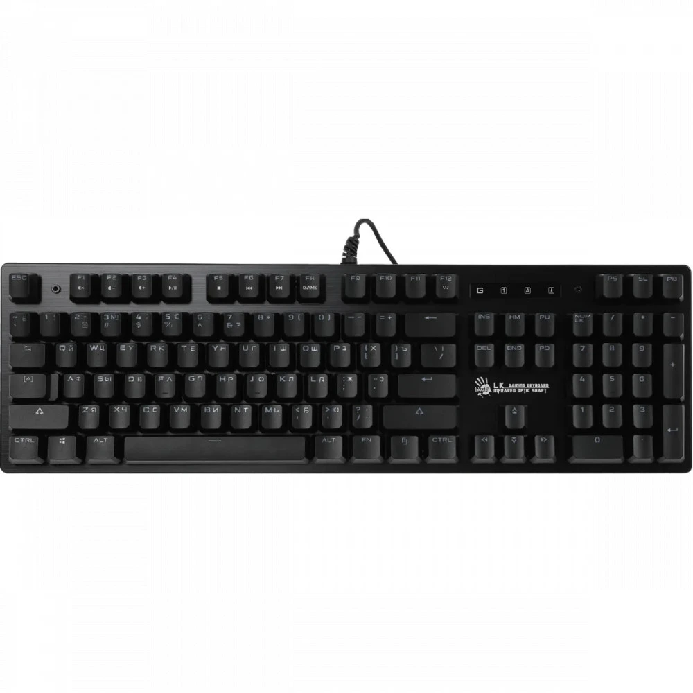Клавиатура A4Tech B825R B825R (RED SWITCHES) Проводная, USB