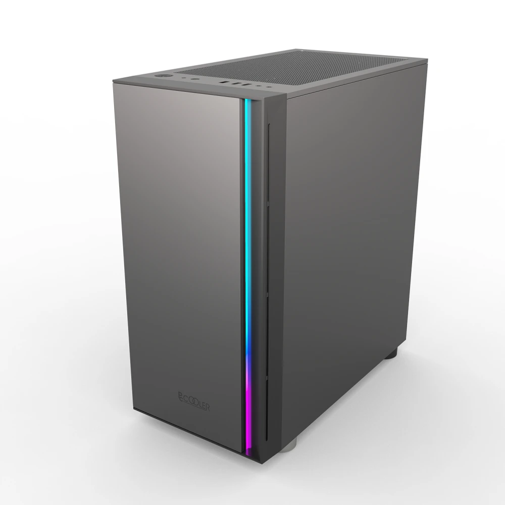 Корпус PCcooler LM300 ARGB LM300 ARGB BK Mini-Tower
