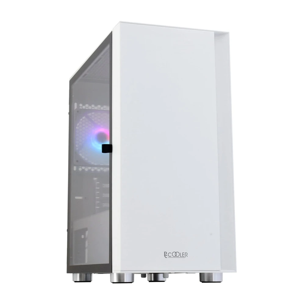 Корпус PCcooler LM300 ARGB LM300 ARGB WH Mid-Tower