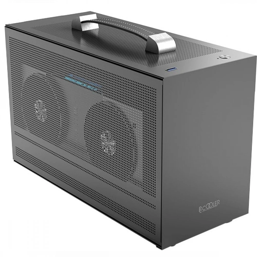 Корпус PCcooler I100 PRO MESH GY Mini-Tower