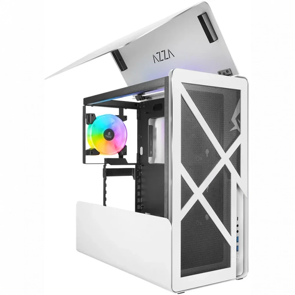 Корпус AZZA Cast White CSAZ-808WM CAST Mid-Tower