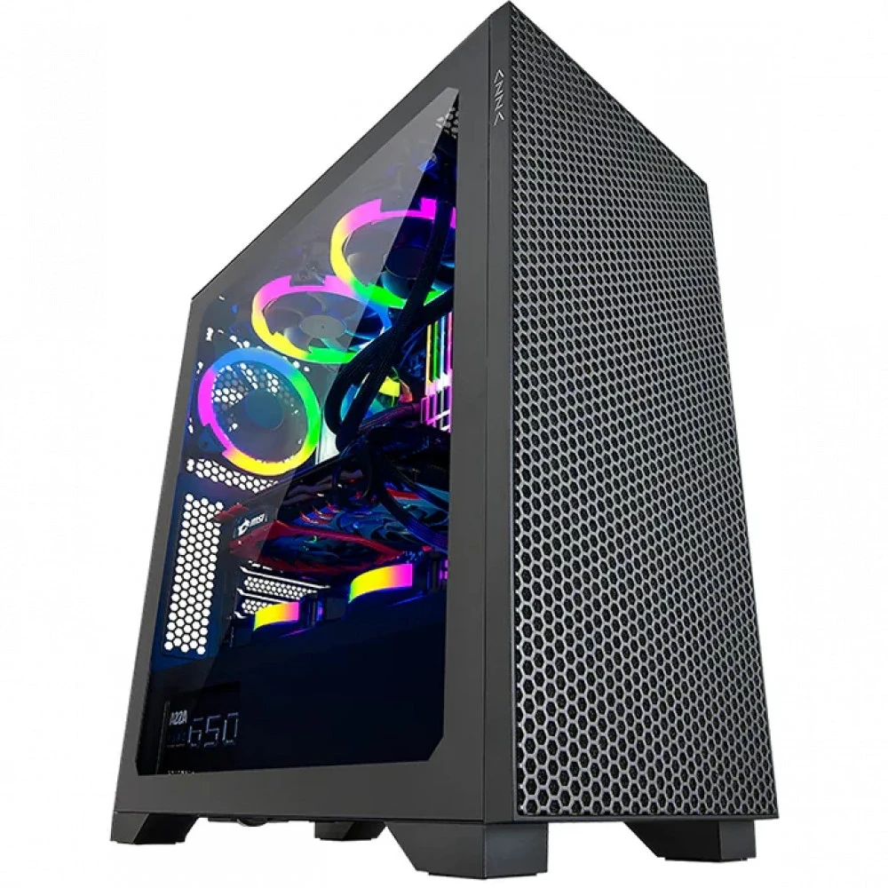 Корпус AZZA Hive Black CSAZ-450 HIVE Mid-Tower