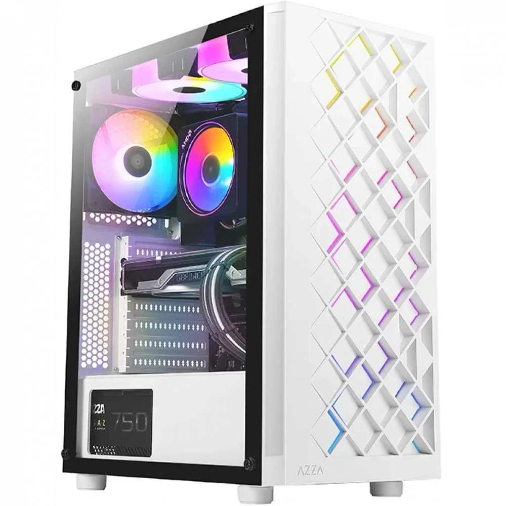 Корпус AZZA Spectra White CSAZ-280W SPECTRA Mid-Tower