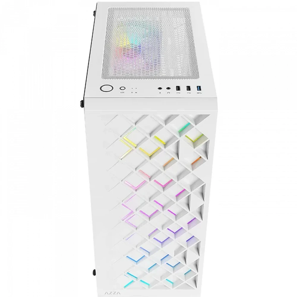 Корпус AZZA Spectra White CSAZ-280W SPECTRA Mid-Tower