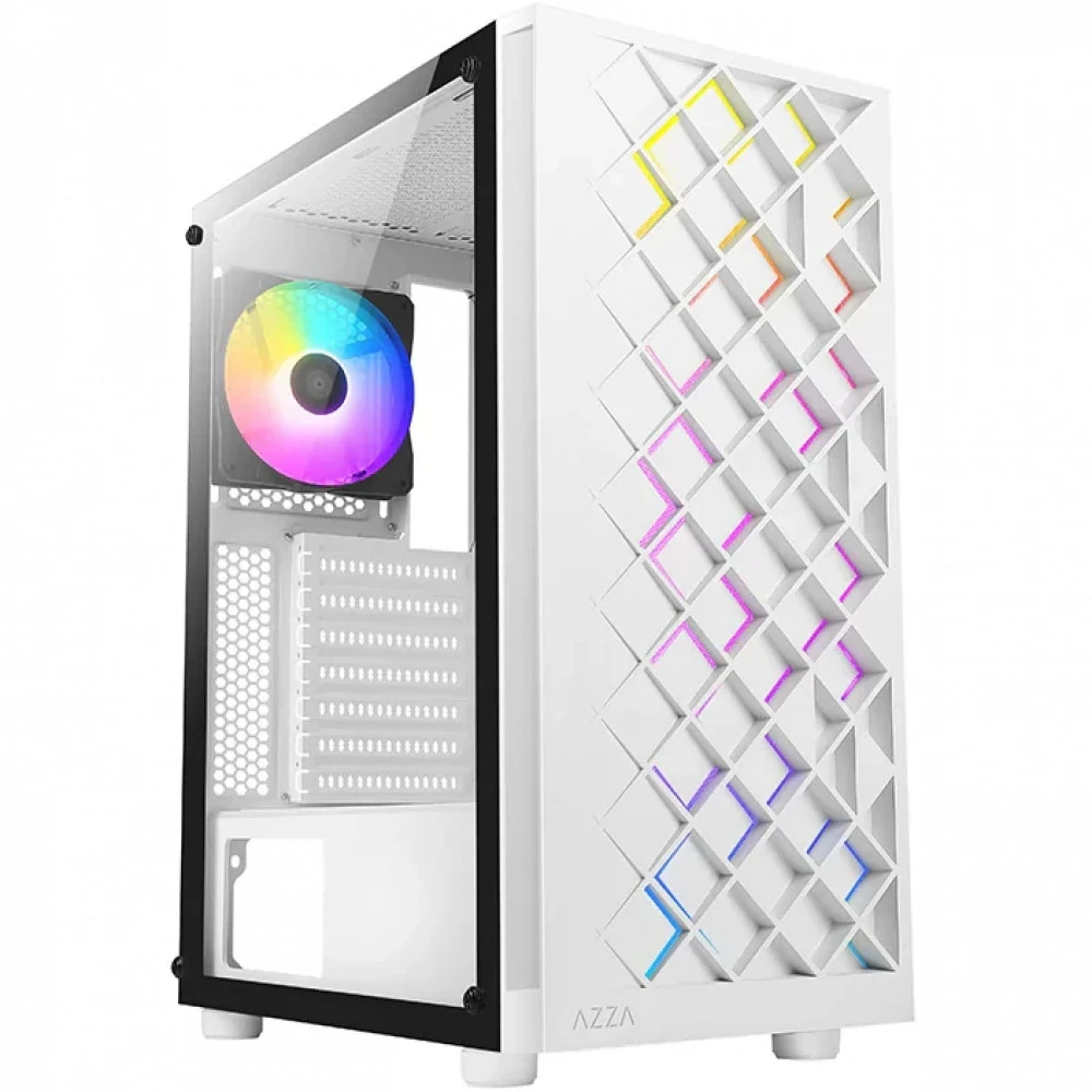 Корпус AZZA Spectra White CSAZ-280W SPECTRA Mid-Tower